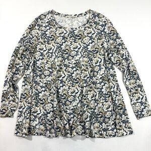 Peruvian Connection Shirt Lilou Top White Floral
